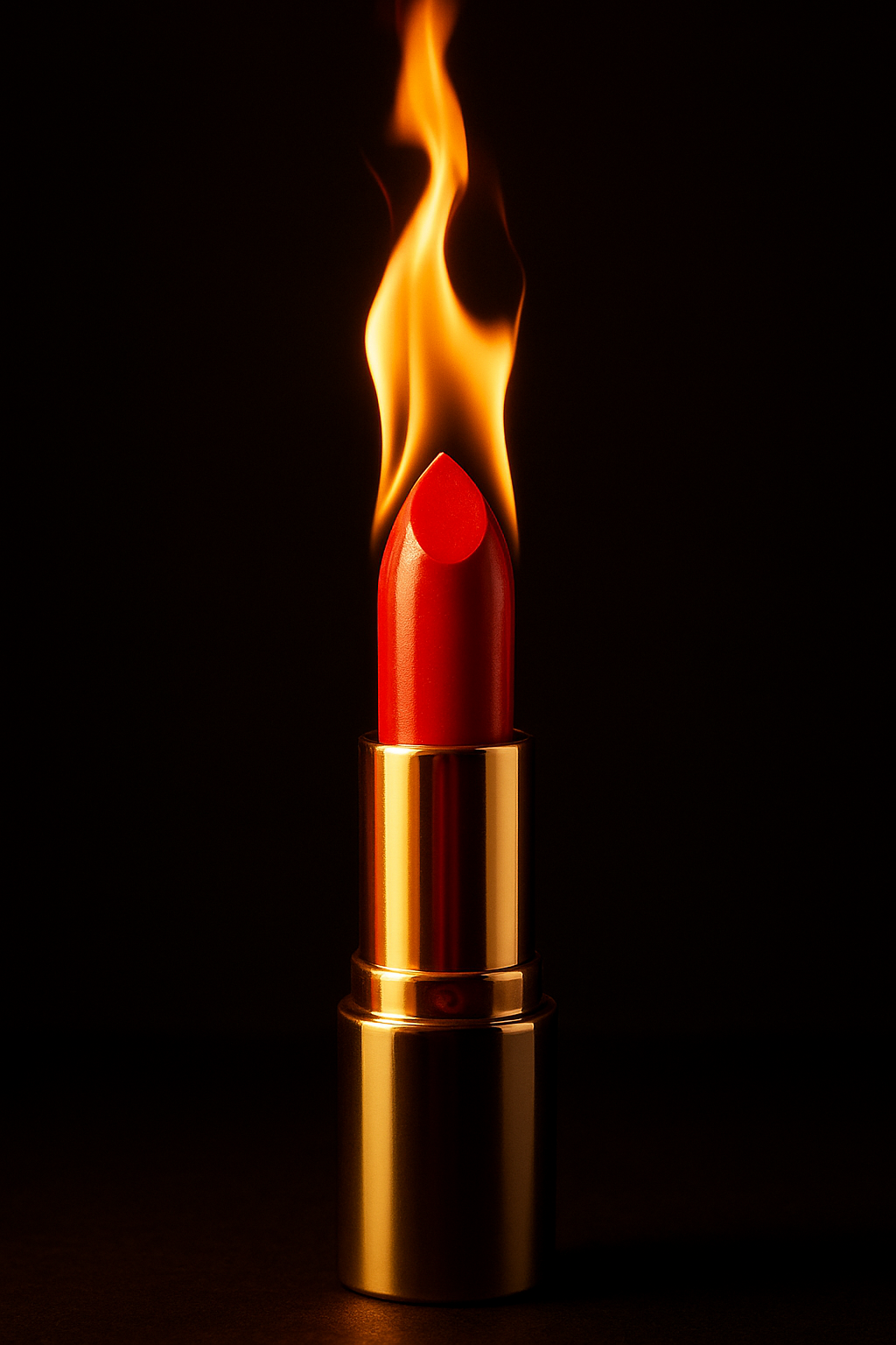 szminka w plomienach