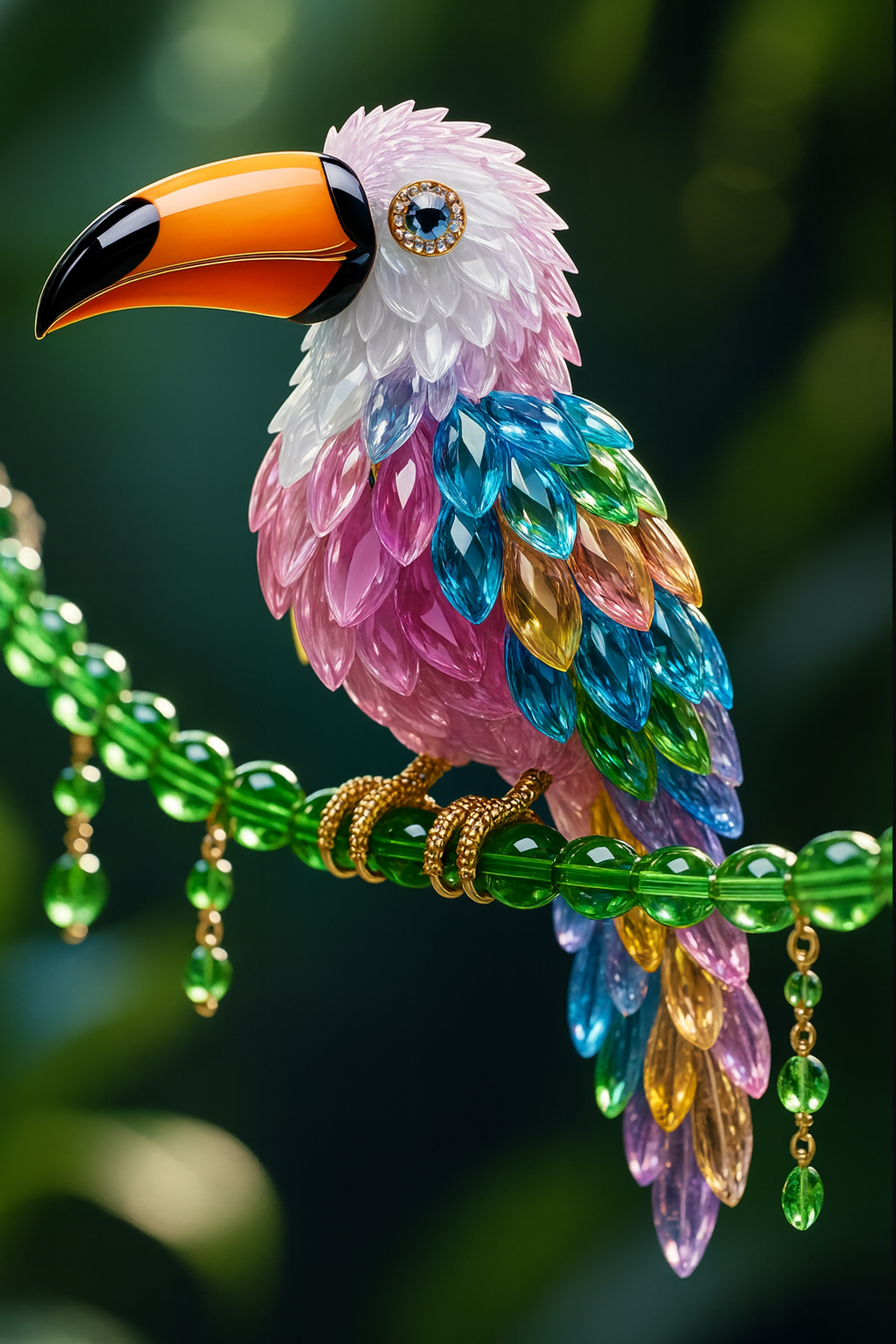 viral ptak biżuteryjny